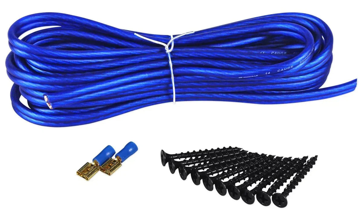 MTX Terminator TN12-04 12" 400 Watt Car Audio Subwoofer With Rockville RBS12 Vented Enclosure