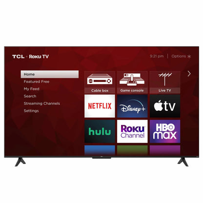 TCL 55 inch 4K UHD HDR Roku Smart TV With 4 HDMI Inputs - 4-Series