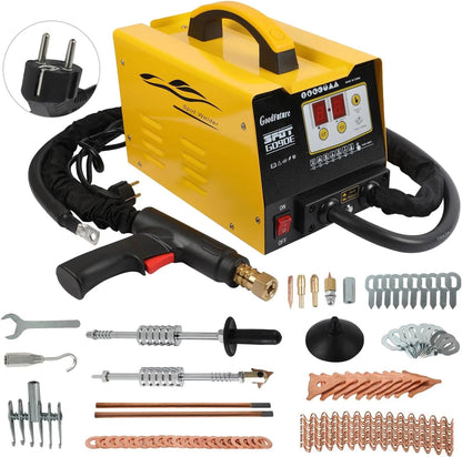 PLAYOCCAR Vehicle Panel Spot Dent Puller Welder 110V, 3500A, 3KW - PLAYOCCAR