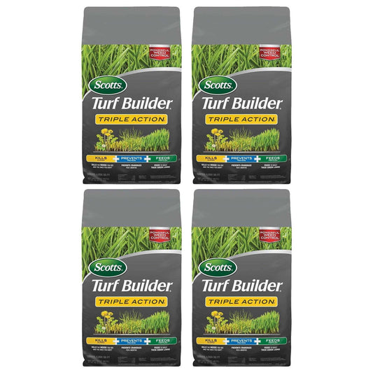 Scotts Turf Builder Triple Action Weed Destroyer And Lawn Fertilizer